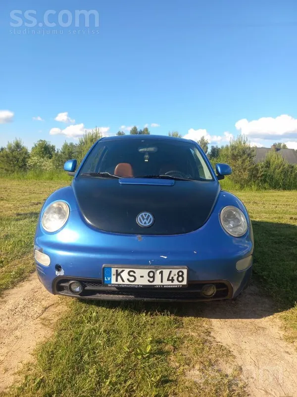 Volkswagen Pārdod Volkswagen Beetle 1999. gada – zils, ekonom