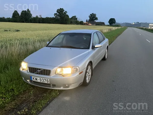 Volvo Volvo S80 D5, 120kw, 2003 gads, manuāla. 