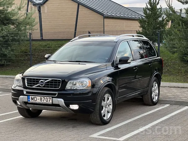 Volvo Pārdod melnu smuku xc90 Facelift modelis 2014g. 7 