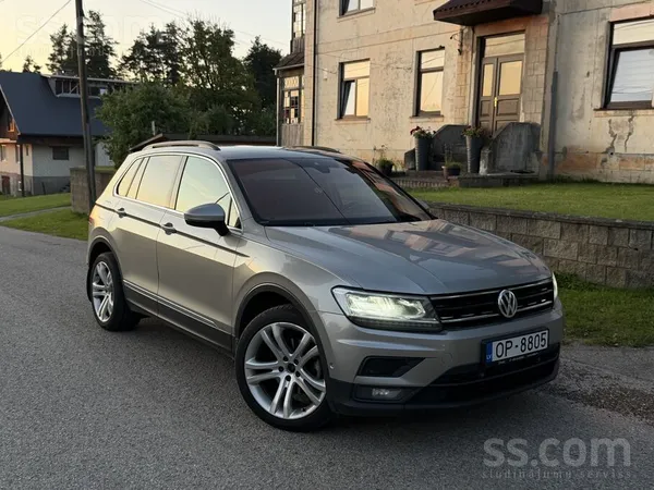 Volkswagen Pārdodas kopts un uzturēts vw tiguan. Auto bez rūs