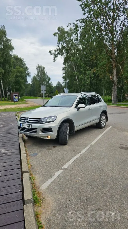 Volkswagen Touareg, 2012. gads, 3.0 Tdi.
Papildaprīkojumā – apsildāms prie