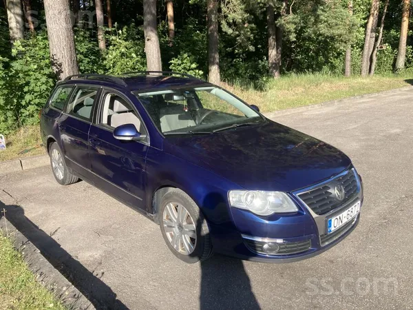 Volkswagen Pārdošanā Passat B6 universālis. Kalpojis godam un