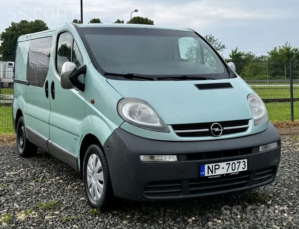 Opel Opel Vivaro 2003 1.9 Dīzelis 6-pakāpju manuālā