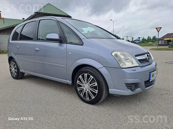 Opel Meriva 1, 6i 77kw, Benzīns/gāze, manuālā ātrumkārba. Automašīna labā te