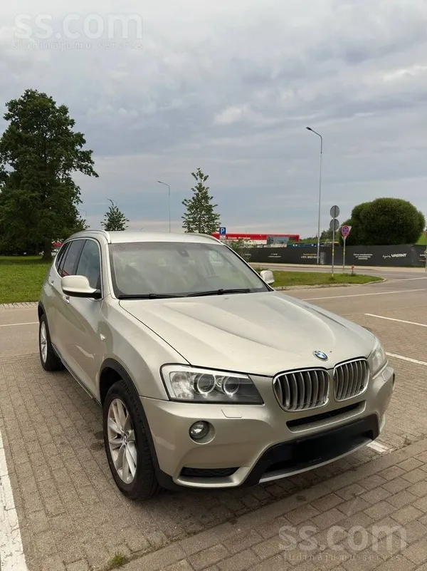 BMW Pārdodu BMW X3 (F25) xDrive30d, 190 kW / 258 zs, 2