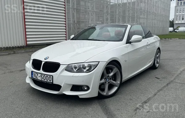 BMW 330d (E93) 180 kW 2009g
Krasa Alpinweiss 3 (300)
-Salons Leder Walknap