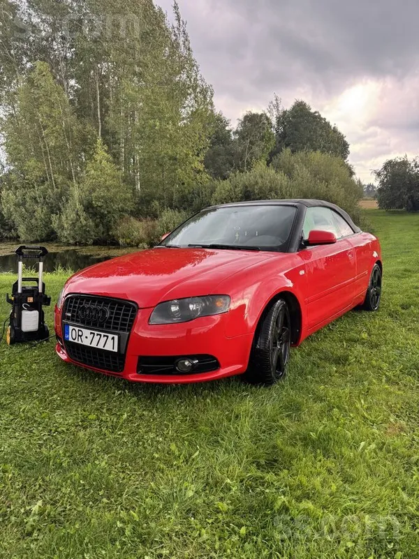 Audi Pārdodu skaistu un koptu Audi A4 B7 Cabrio 2.0 Tdi