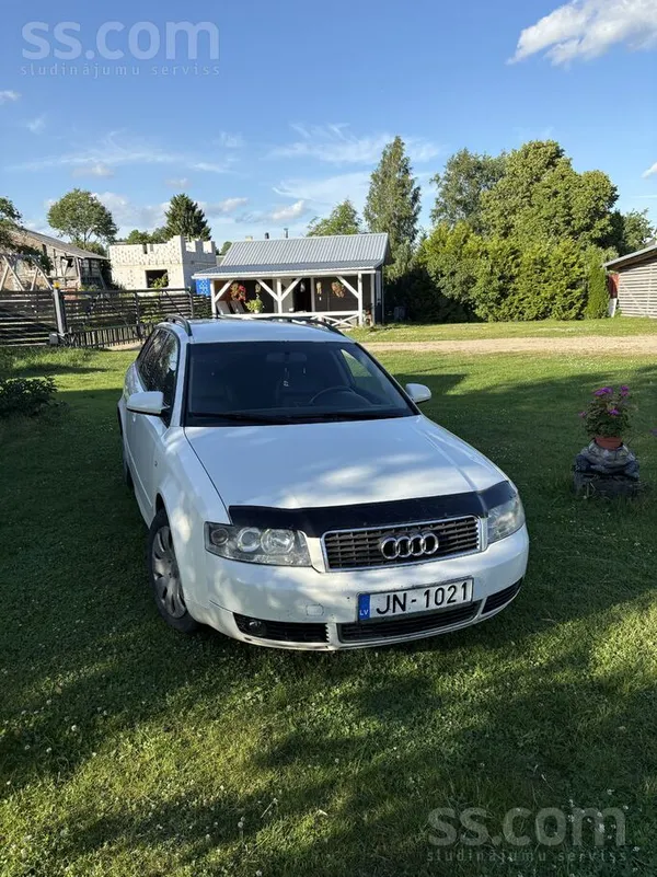 Audi Pārdošanā iet baltais zirgs audi a4b6 avant ar lab