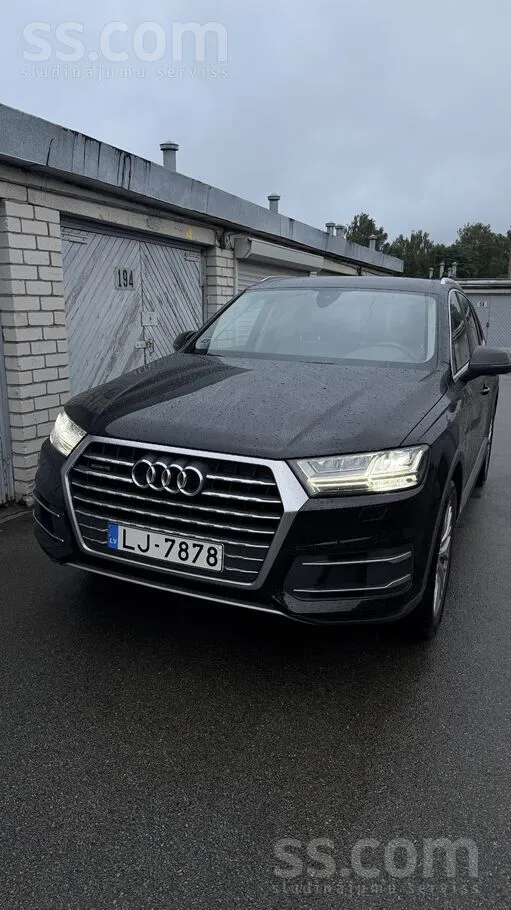 Audi Pārdodam Audi Q7 ar oriģinālu nobraukumu labā tehn