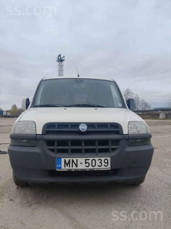 Fiat Fiat Doblo 2003 1.9 Dīzelis Uzticams darba auto te