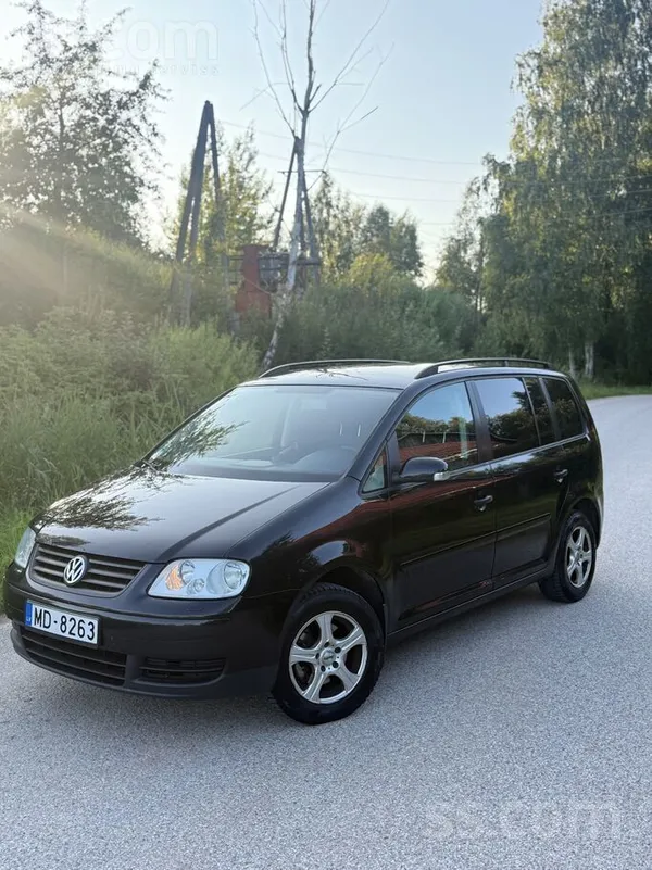 Volkswagen VW Touran 1.9Tdi 66Kw - 6 ātrumi , 2006.G