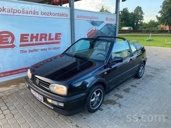 Volkswagen VW Golf 3 1.9tdi 66kw Cabrio no Beļģijas. Auto ļot