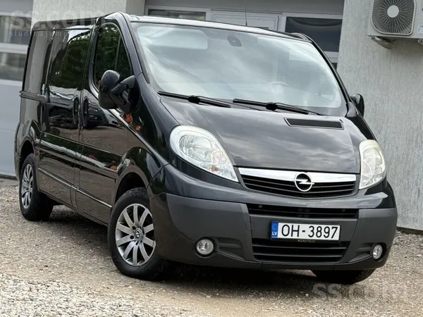Opel Opel Vivaro, 3 sēdvietas, 2.0 dīzelis 90zs, L1H1,
