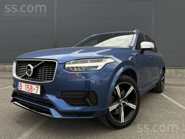 Volvo Xc90 R-design Plug In Hybrid Benzīns/elektrība 2016/12 Aut 7vietas, no