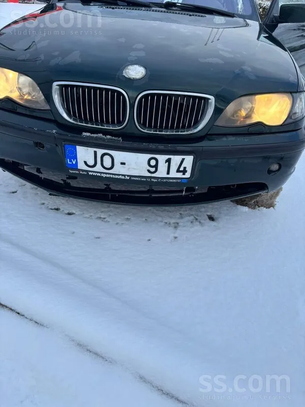 BMW BMW 320d 120kw M-pack ar labu aprīkojumu, ievests 
