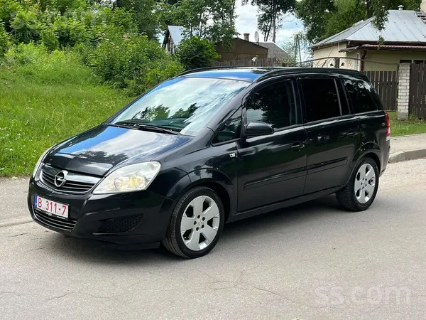 Opel Opel zafira, 7 vietīgs, 1.9 dīzelis, mehāniskā ātr