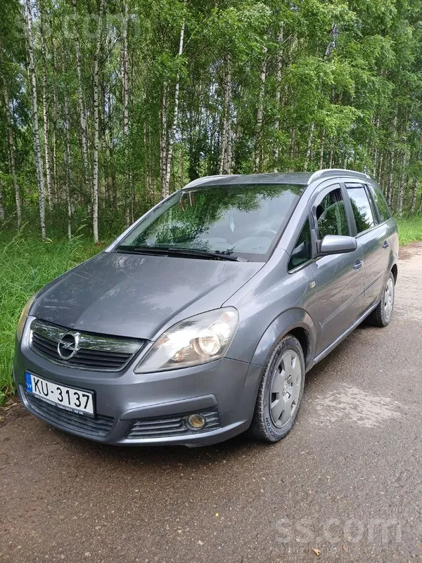 Opel Tiek pārdota mūsu ģimenes 7 vietīgā Opel Zafira, i