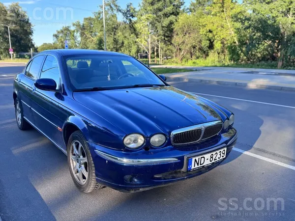 Pārdod Jaguar X type. Jauna tehniskā skate, auto labā stāvoklī, ir vizuāli d