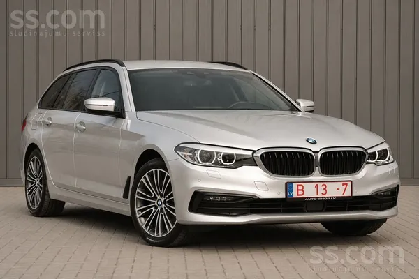 BMW 520 Sport Line Ar Pvn 2.0D 140Kw. 190Zs. Automāts. 2019G. Izl. Auto ir l