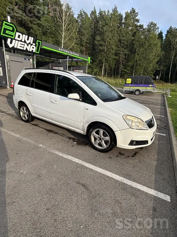 Opel Pārdodu opela zafira 2007. Gada pirms apskates nom