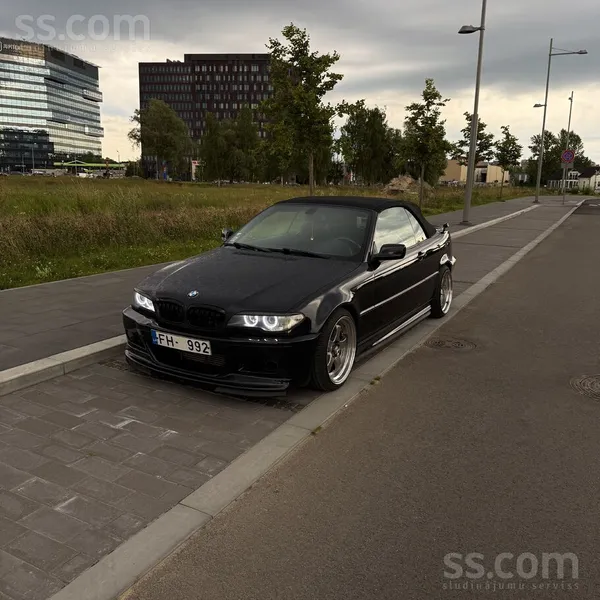 BMW Pārdodu E46 320Cd, kabrioletu. 