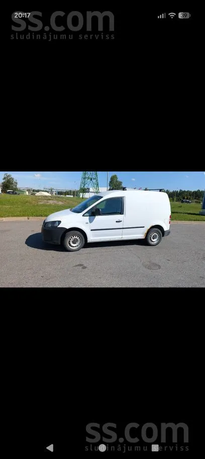 Volkswagen Pārdodas VW caddy. 2014.gads