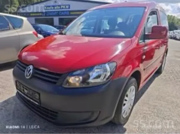 Volkswagen Tikko ievesta no Vācijas VW Caddy 1.4/85 kW benzīn