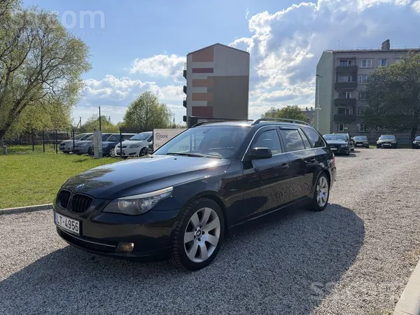 BMW 525d facelift 2007.g. 3.0d 145 kW dīzeļa dzinējs ar automātisko ātrumkār