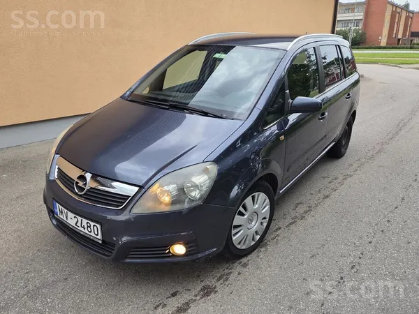 Opel Opel zafira, 7 vietas, 1.9 dīzelis, mehāniskā ātru