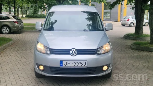 Volkswagen 1.6 tdi, 55kw. Kravas furgons. Pirkta Latvijā. Nob
