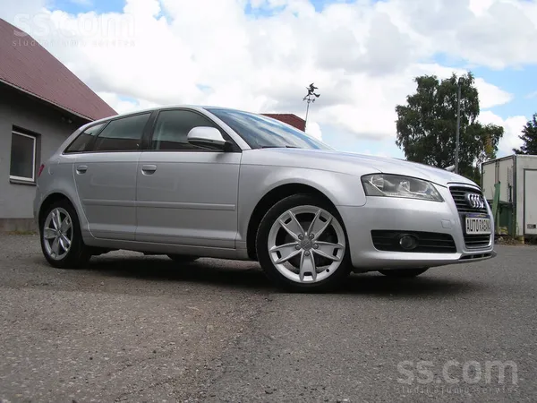 Audi Tikko no Vācijas. Audi A3 Sportback. 2.0tdi. 5durv