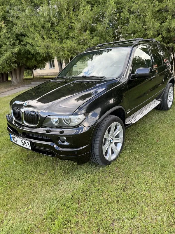 Pārdodu BMW X5, 2005. gada izlaidums, ar uzticamo 3.0 l dīzeļdzinēju un auto