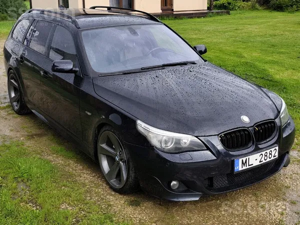 BMW Pārdošanā labs BMW e61 ar bagātīgu komplektāciju. 