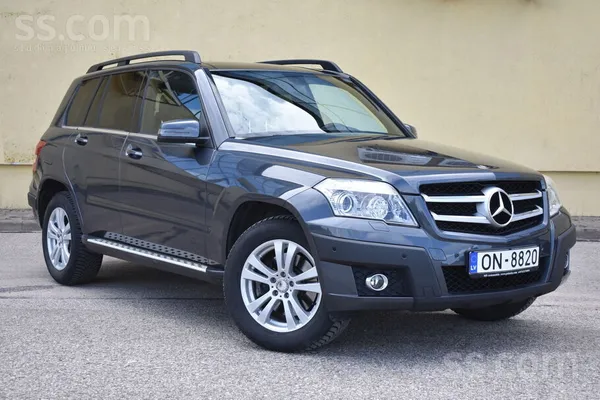 Mercedes Glk 320 (2008.g) Tumši pelēka Met. 

Nepieciešamības gadījumā ir ie