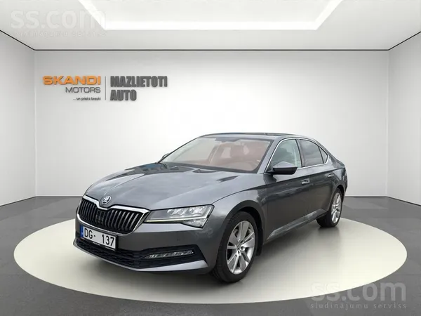 Skoda Superb Facelift ar 2.0 Dīzeļa dzinēju un Automātisko ātrumkārbu-150 Z/