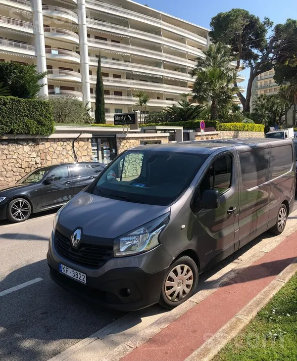 Renault Trafic, 2016. gads, 1.6D, 472 586 km. Kruīzkontrol
