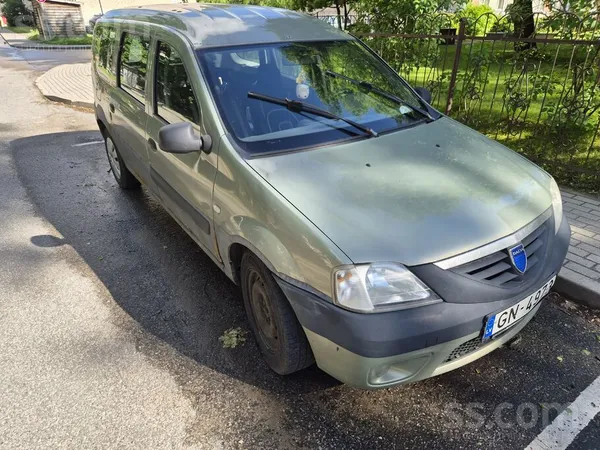 Pārdodu Kravas Minivenu, Dacia Logan, Tehniski Ļoti labā stāvokī, sēdies un strādā ar kravas pārvadājumiem, Labas Vissezonas ...
