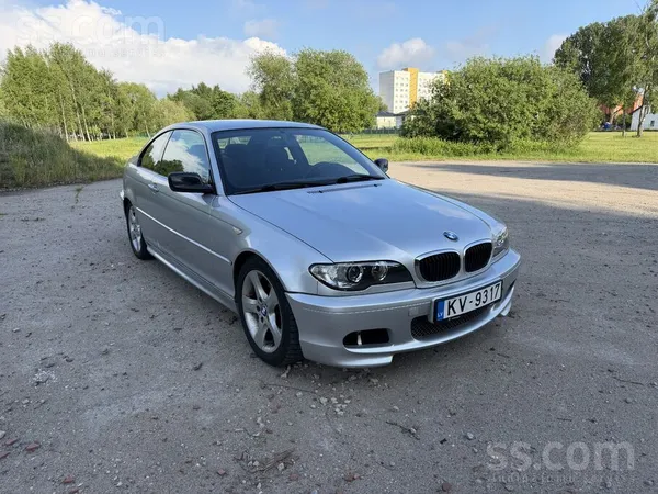 BMW Pārdod BMW e46 320cd Mpaket kupeju, alcantara reca