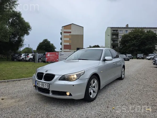 BMW BMW E60 2005.g. 2.5d 120 kW dīzelis ar 6 ātrumu ma