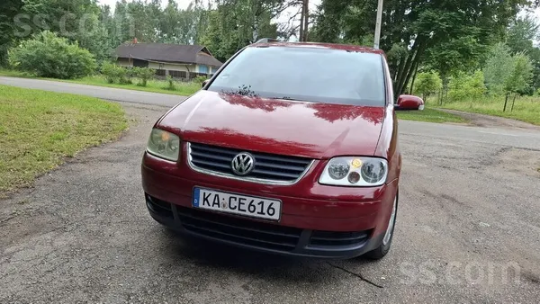 Только из Германии. Продаётся, VW Touran 1.9Tdi 74Kw 6Мкпп. 7 мест. В хороше