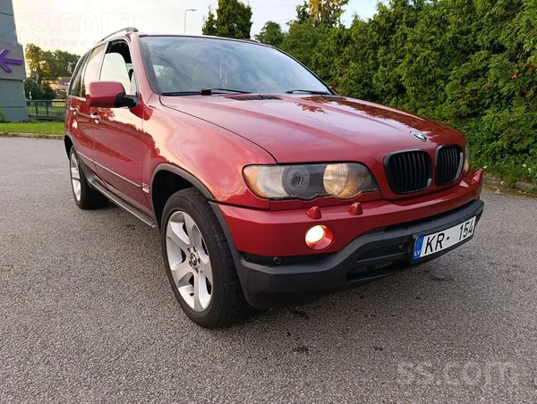 BMW Pārdodu x5 labā tehniskā stāvoklī , tehniski vienm