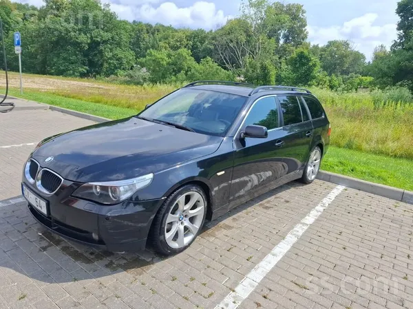 BMW Pārdod 525d 130kw, pirms gada restaurēta automātis