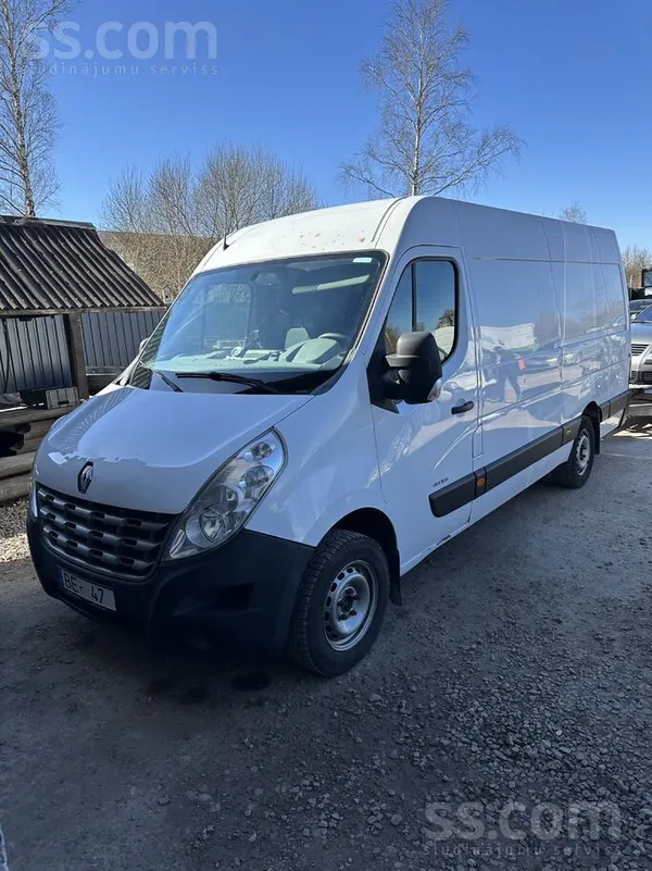 Renault Reno master labā stāvoklī ar pilnībā veiktu apkopi