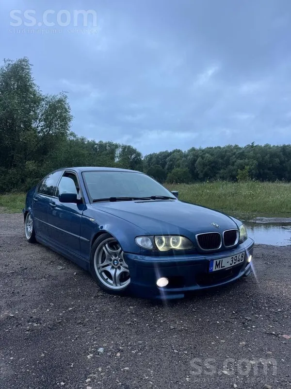 BMW Pardodu savu bmw e46 3.0d ar oem m packu. Tehniski