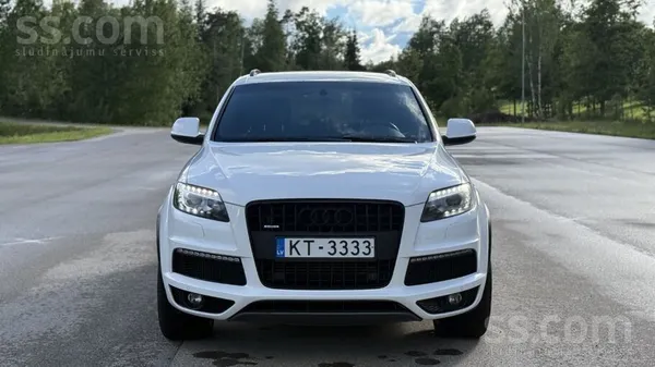 Audi Pārdodu Audi Q7 labā tehniskā un vizuālā stāvoklī.