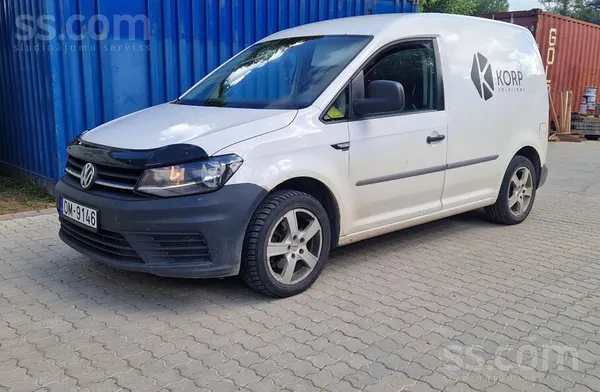 Volkswagen SIA pārdod wv caddy. N1 kategorija, sakabes āķis,