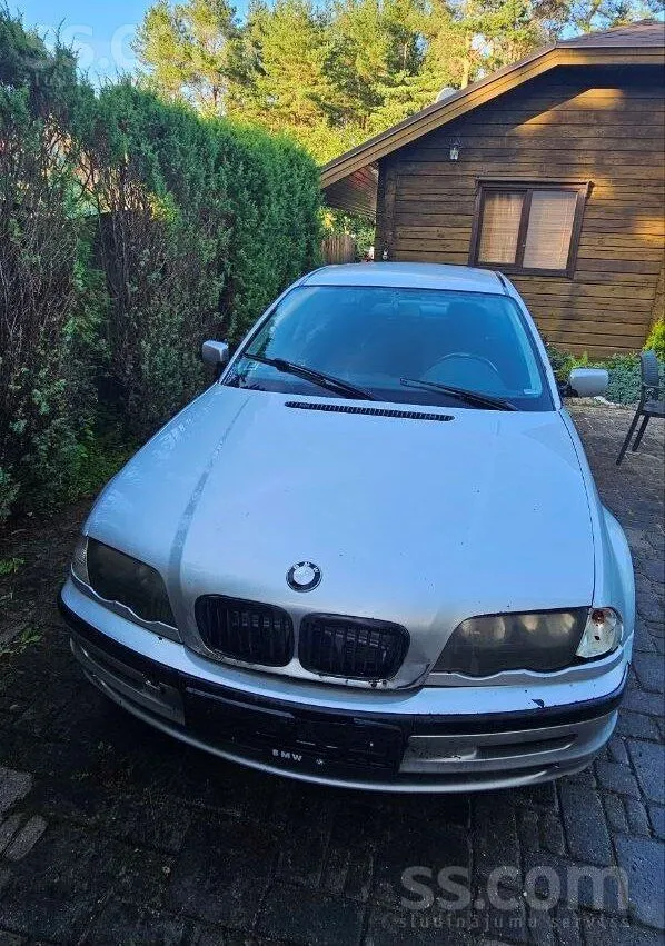 BMW BMW E46 320d 2.0D, manuālā kārba - donors / restau