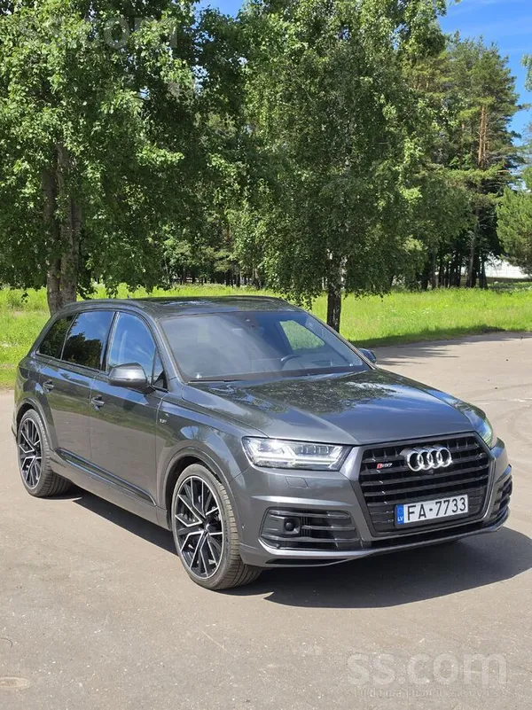 Audi Audi Sq7 4.0d V8 Bi-Turbo 7 vietas – 320kW/435zs p