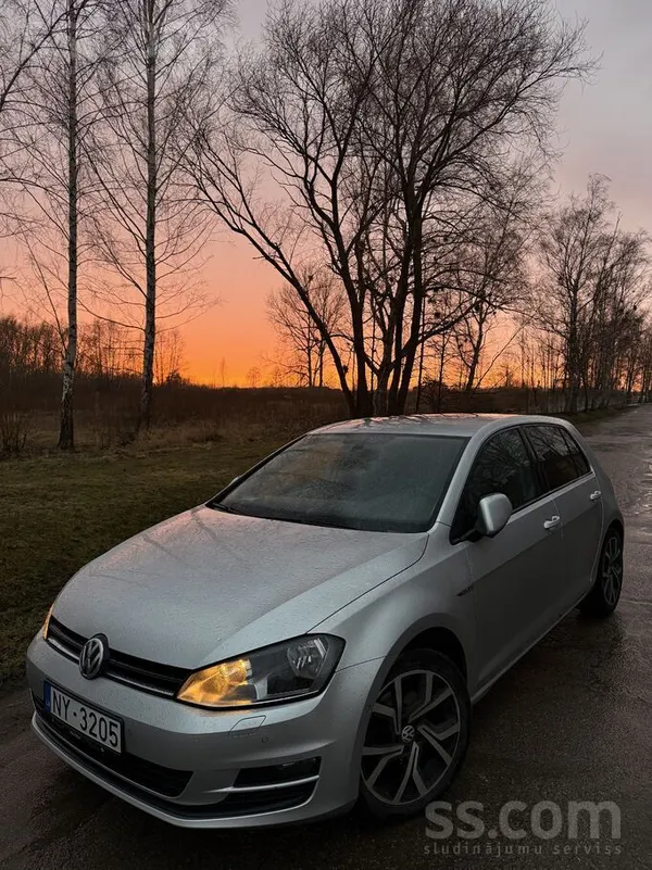 Volkswagen Pārdodu koptu, ekonomisku VW Golf 7 2015, 1.6 Tdi 