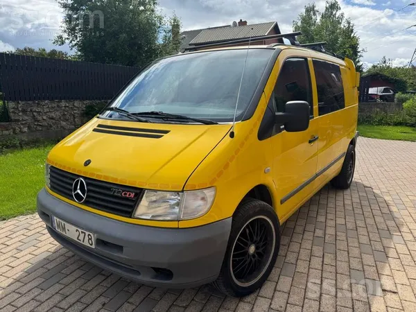 Mercedes Tirgojas ļoti labi saglabāts Mercedes Vito, kravas